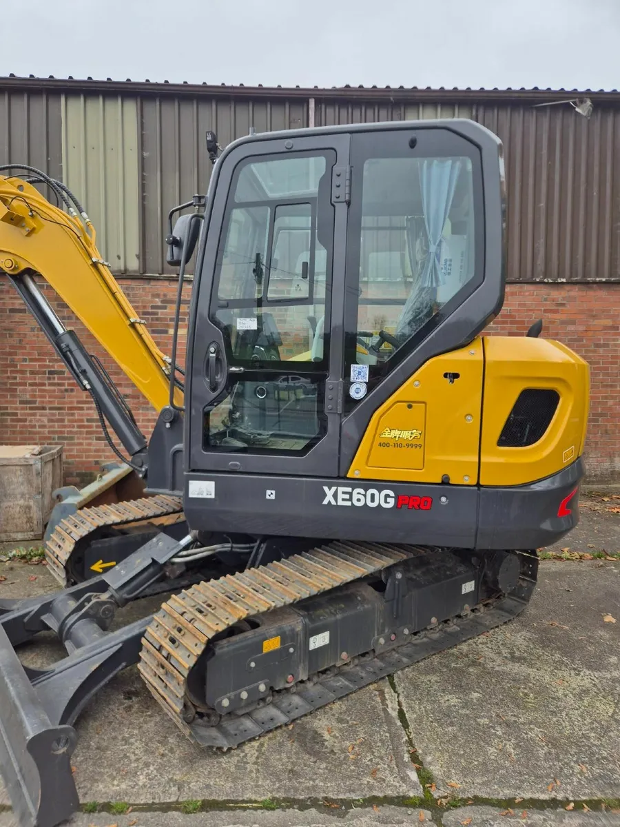 XCMG XE60G Pro Digger / Excavator New - Image 1