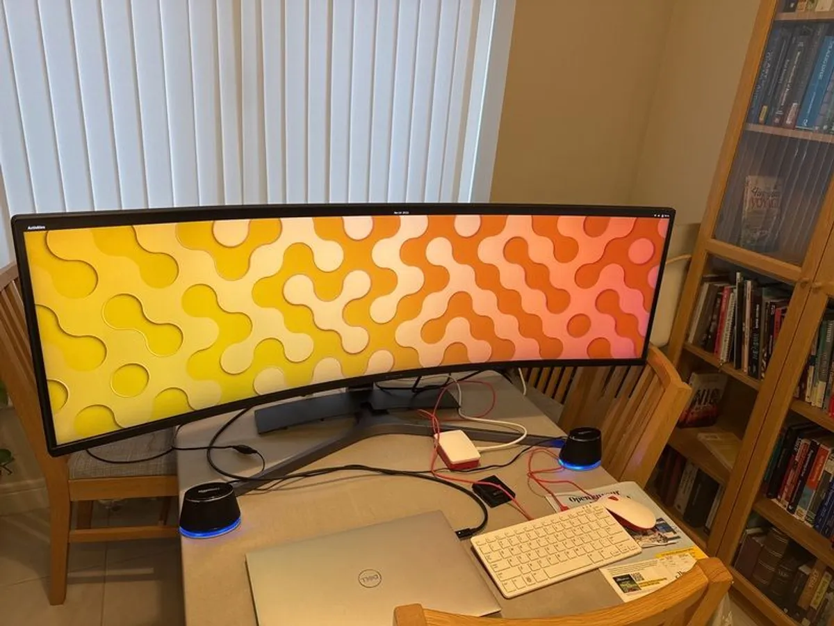 Samsung CHG90 49 Ultrawide 144Hz - Works after warm-up - Image 1