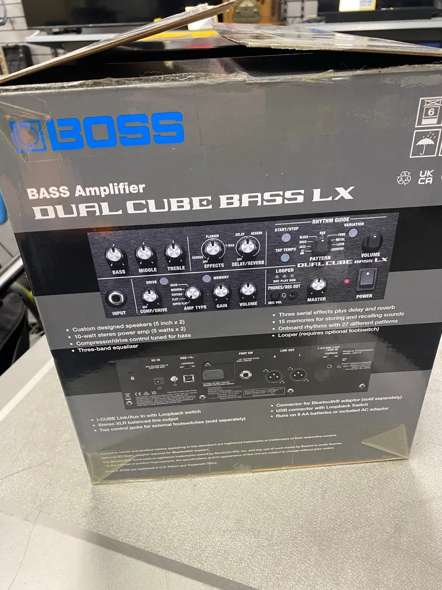 Dual Cube Bass LX Amplifier - Image 2