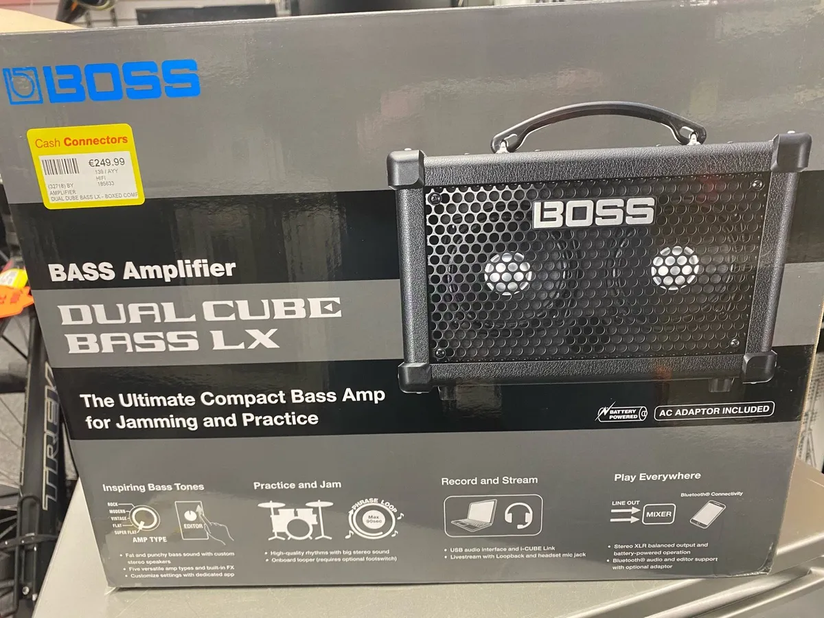 Dual Cube Bass LX Amplifier - Image 3