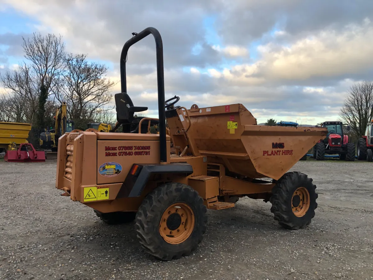 5 tonne barford straight tip dumper - Image 2