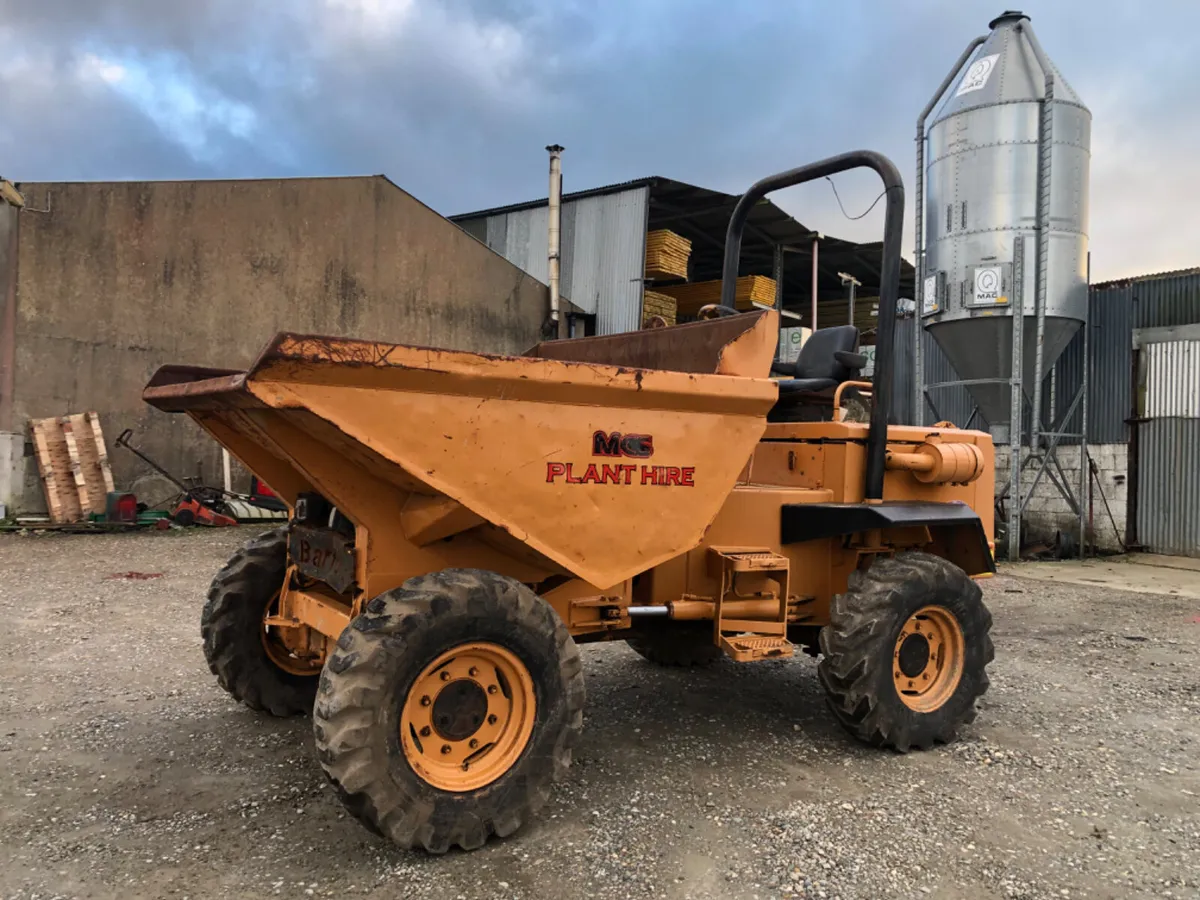 5 tonne barford straight tip dumper - Image 4