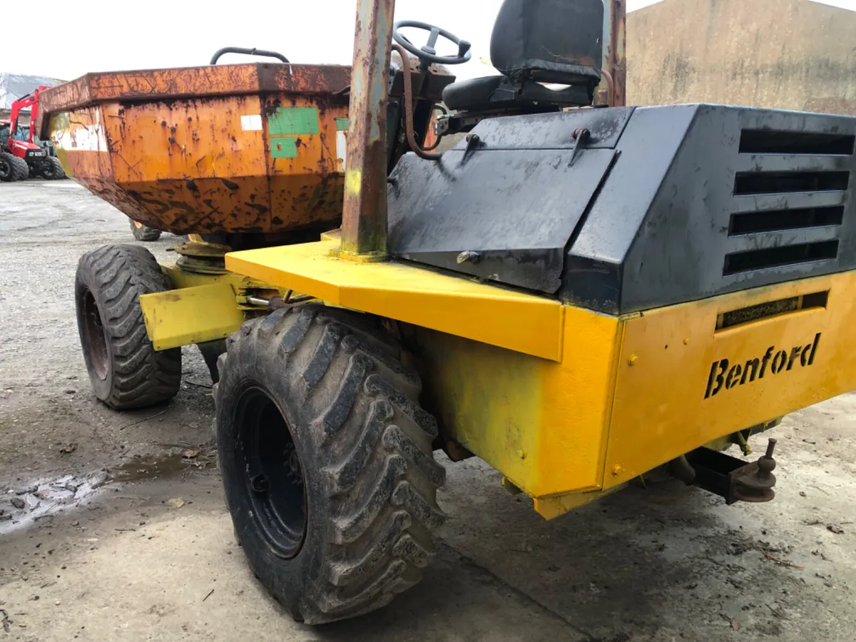 6 tonne benford swivel tip dumper - Image 3