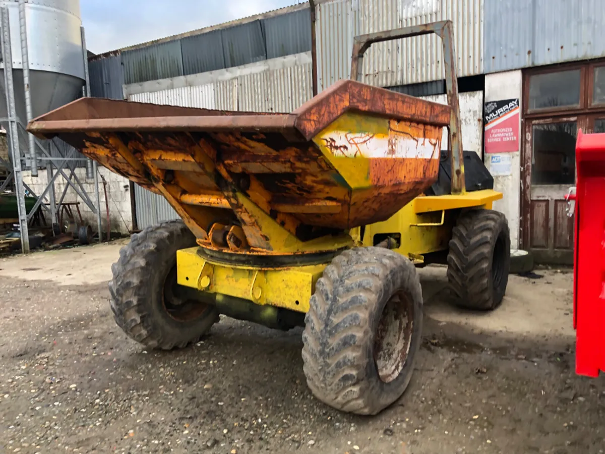 6 tonne benford swivel tip dumper - Image 2