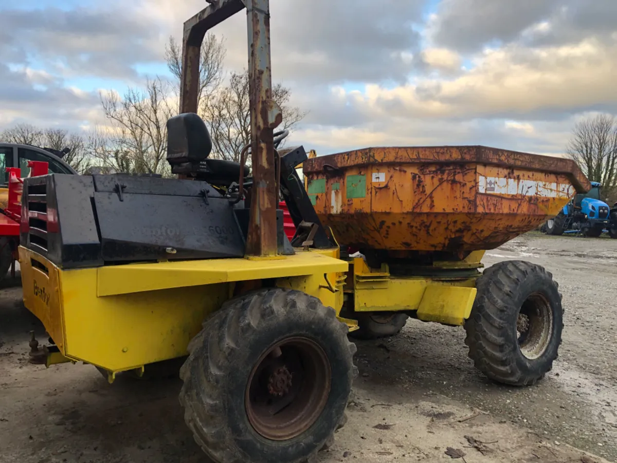6 tonne benford swivel tip dumper - Image 4