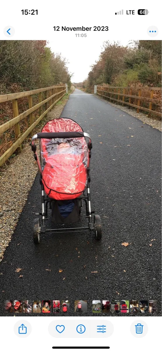 Buggy pram Lascal baby equipment - Image 2