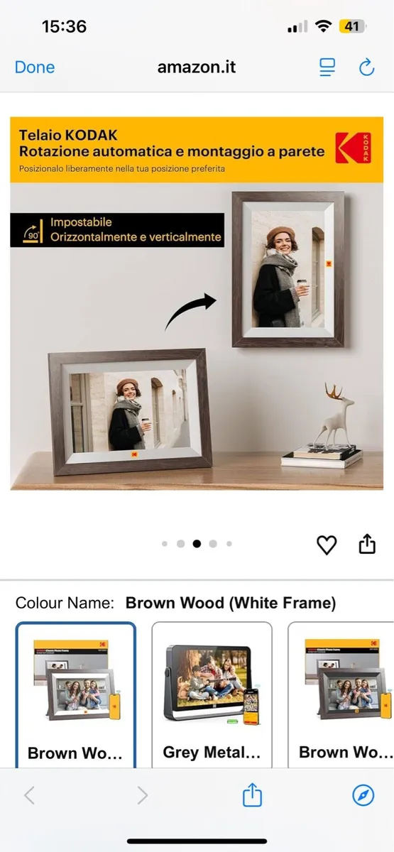 Kodak WiFi Digital Photo frame - Image 4