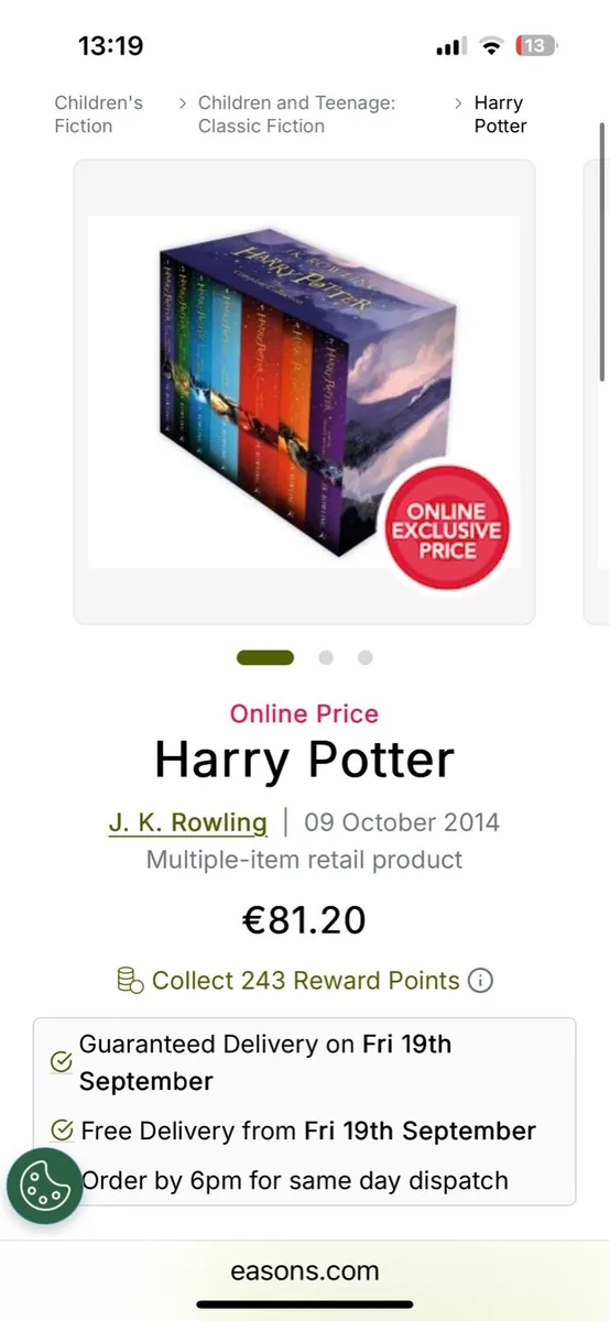 Harry Potter book set - Image 2