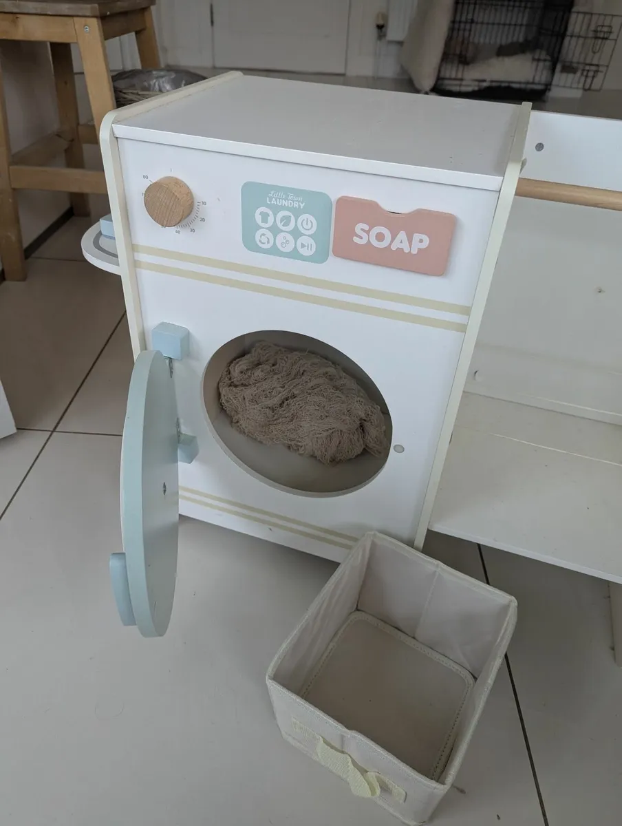 Kids play washer wooden - Image 3