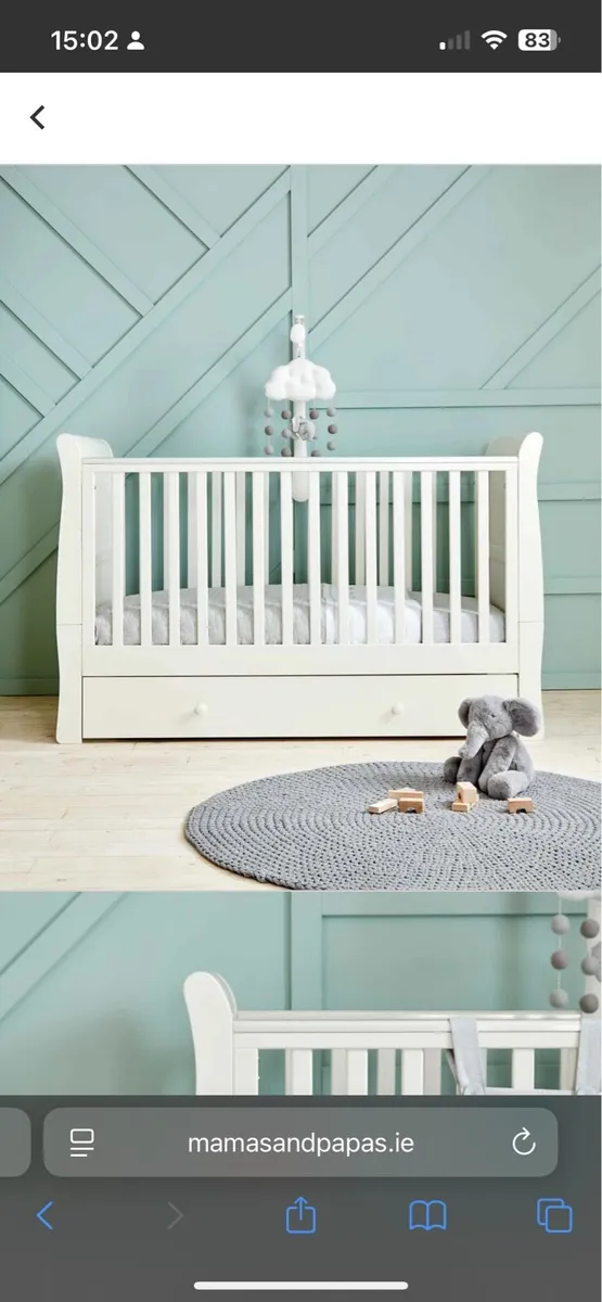 Mia Cot Bed - Image 1
