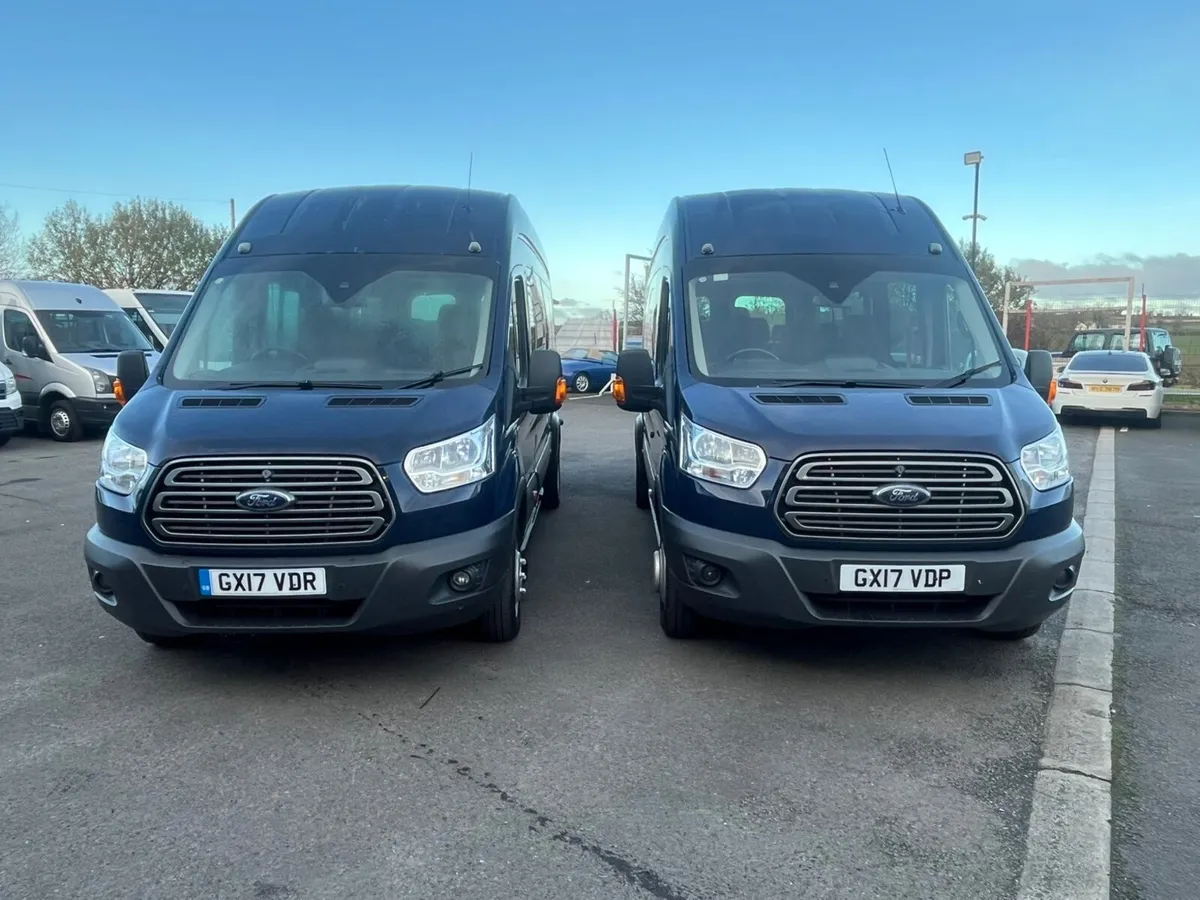 Choice of Two 2017 Transit Minibuses - Image 1