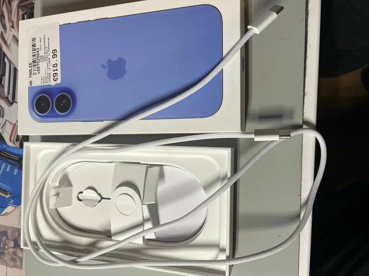 iPhone 16 - 128GB - Ultra Marine - Image 2