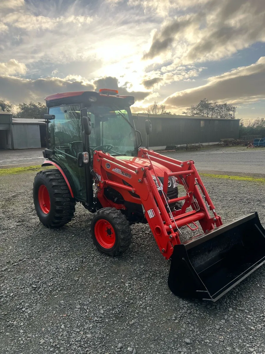 USED KIOTI CK4010 HST c/w LOADER - Image 3