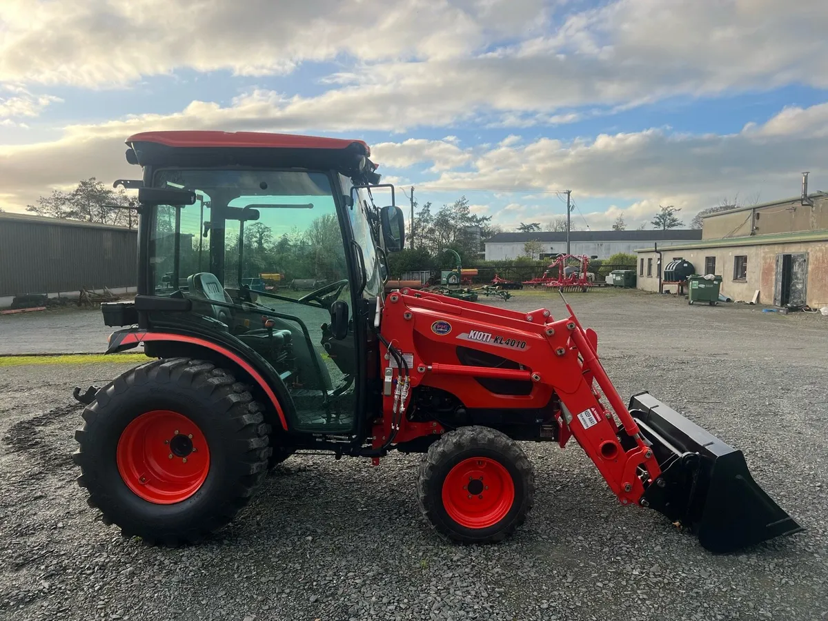 USED KIOTI CK4010 HST c/w LOADER - Image 4