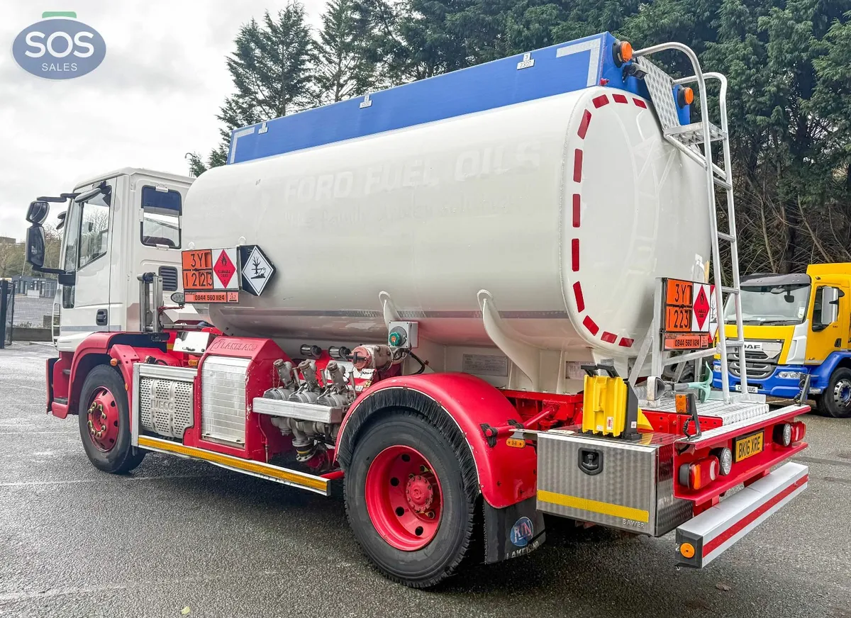 2016 Iveco EuroCargo ML140 E25 Rigid Tanker - Image 3