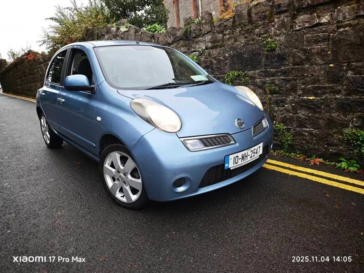 2010 Nissan Micra (New NCT 09/26 Tax 07/26) Low KM - Image 1