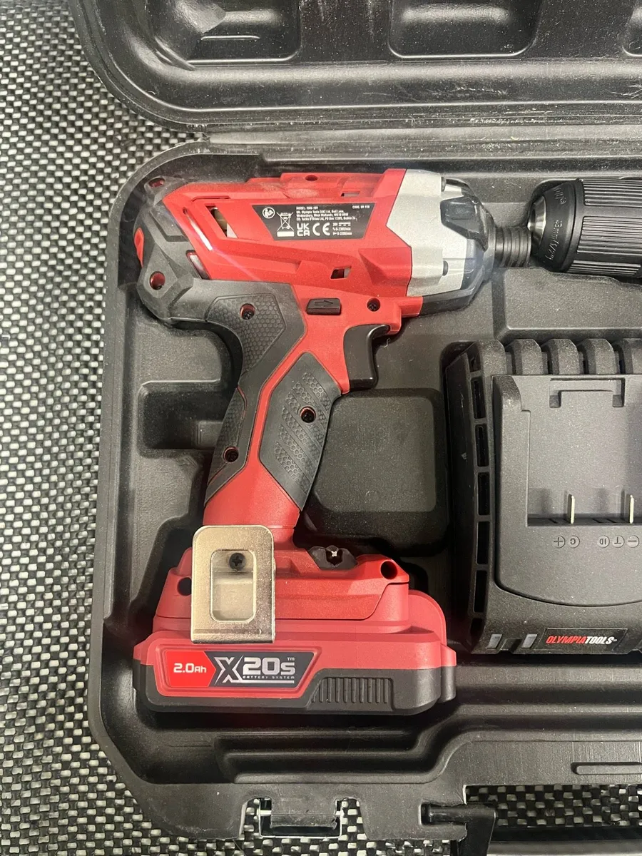 Olympia Tools Cordless Drill + Impact Driver Set - Image 4