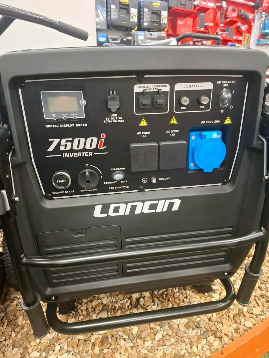 Loncin 7500i 7.5kw generator - Image 1
