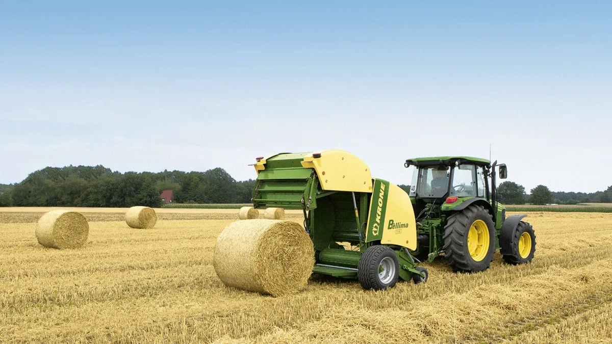 KRONE Bellima Fixed Chamber Round Baler - Image 3