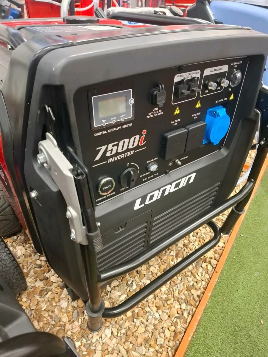 Loncin 7500i 7.5kw generator - Image 4