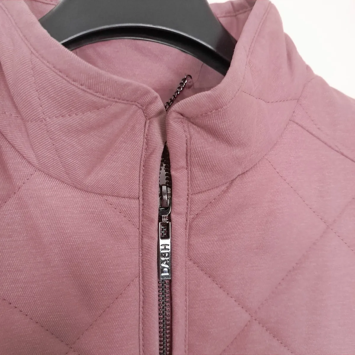 Dash Pink Quilted Vest Gilet 18UK/46EU - Image 3