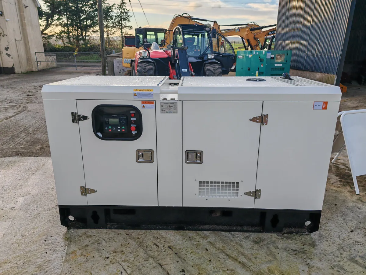 Generator 30 KW Bergmann  Steyr Eng Autostart New - Image 2