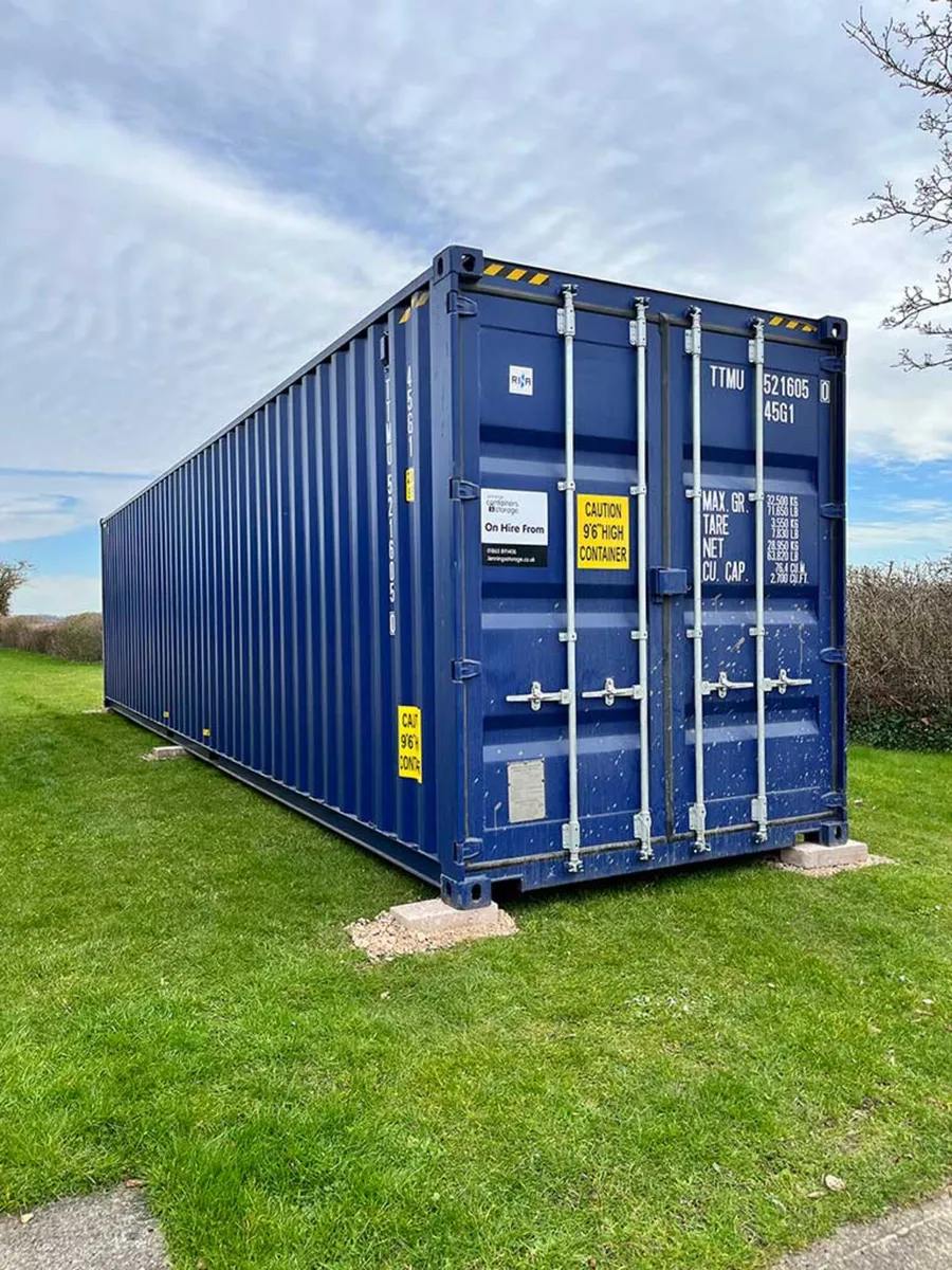 40ft One Trip High Cube Shipping Container - Image 1