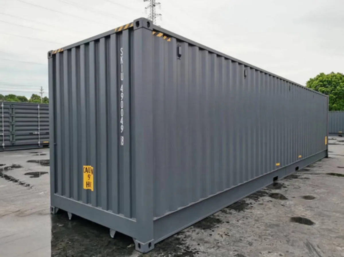 40ft One Trip High Cube Shipping Container - Image 2