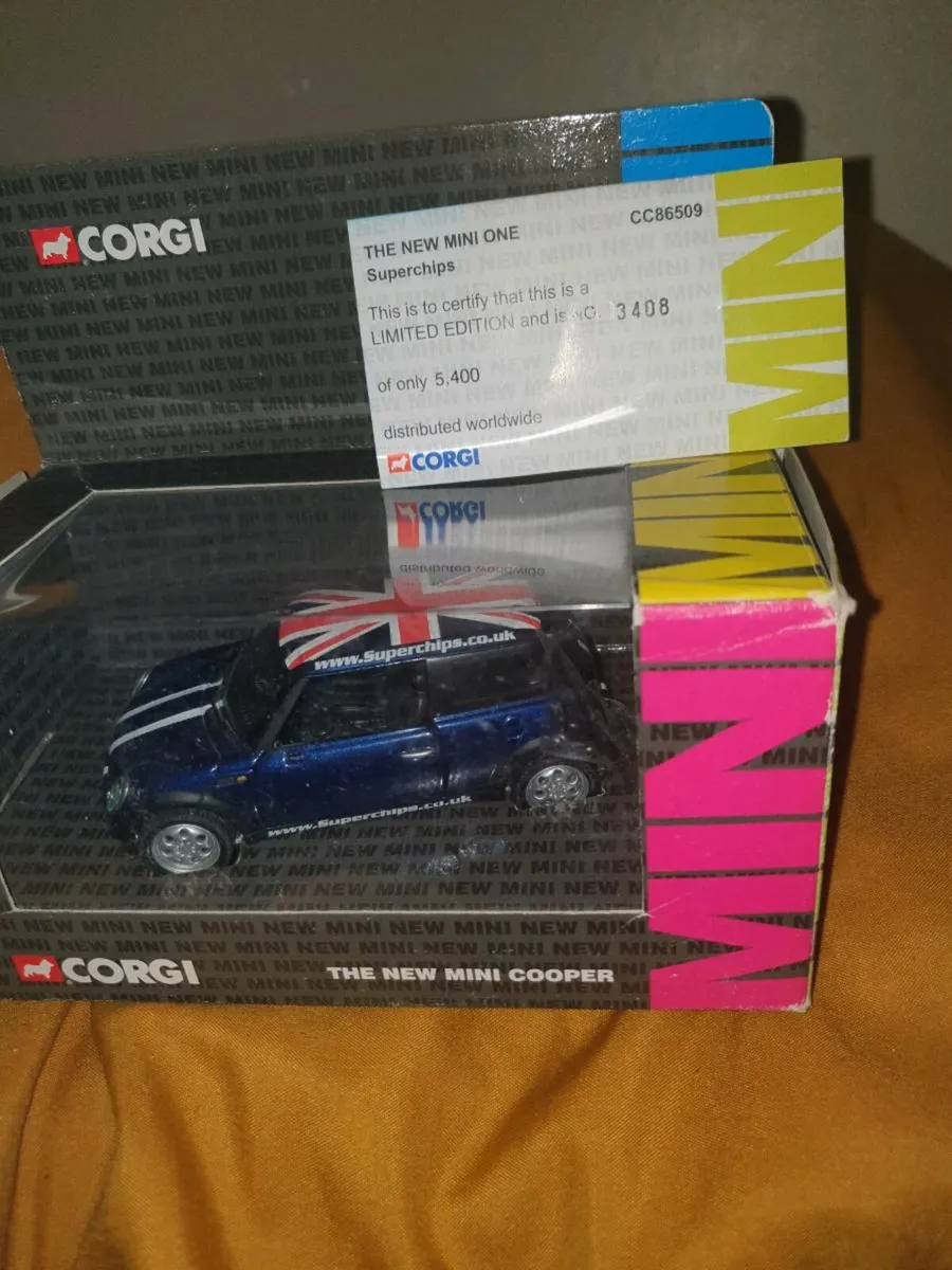 CORGI THE NEW MINI ONE SUPERCHIP DIE.CAST