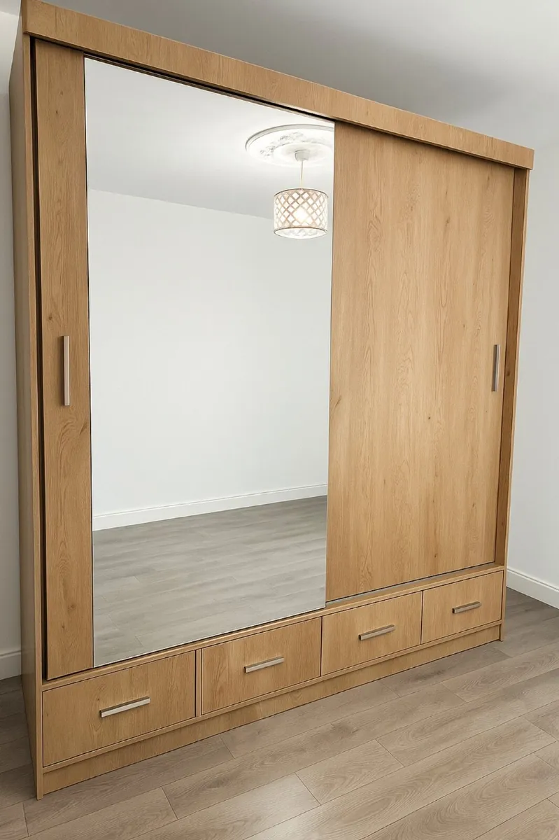 Wardrobe EKO 200cm OakArtisan *FREE DELIVERY - Image 1