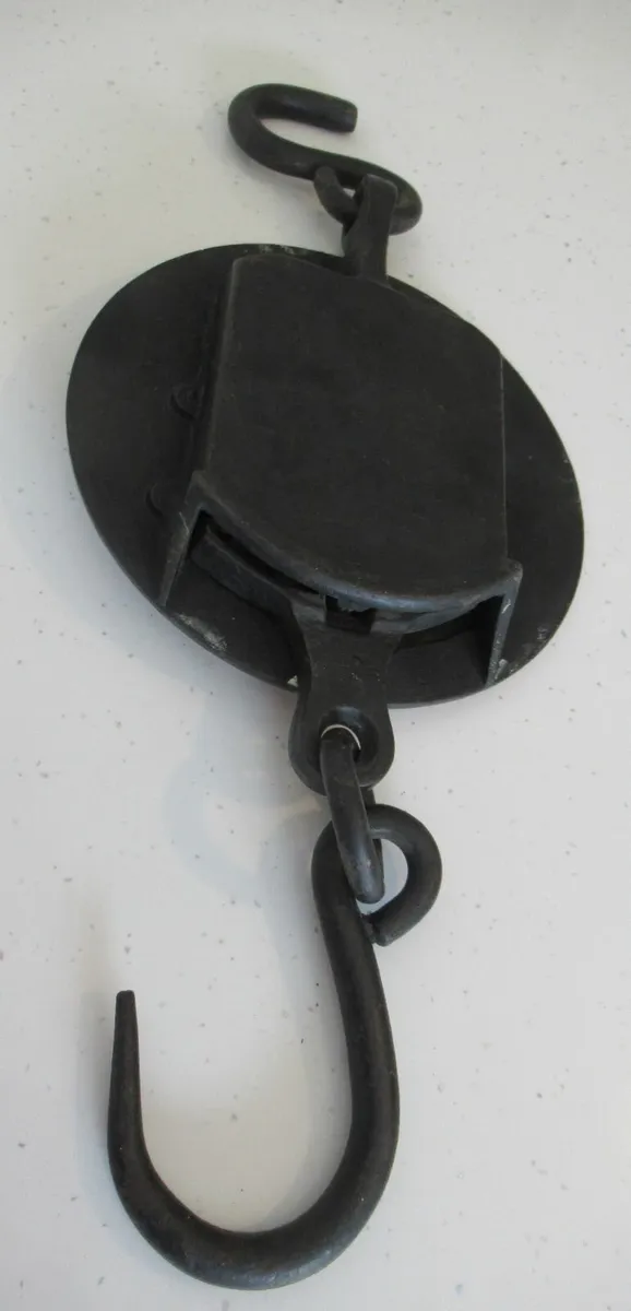 ANTIQUE Vintage balance 200lb cottage pub rustic - Image 2