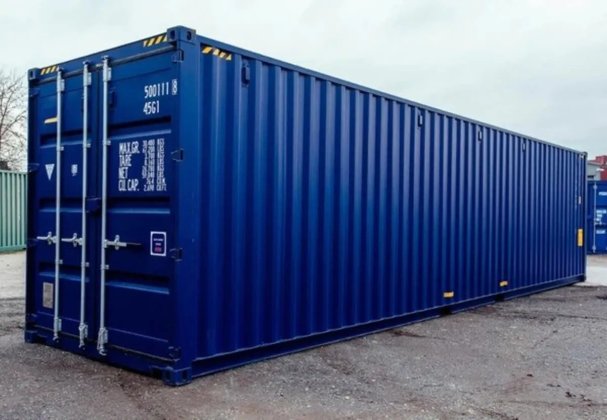40ft One Trip High Cube Shipping Container - Image 3