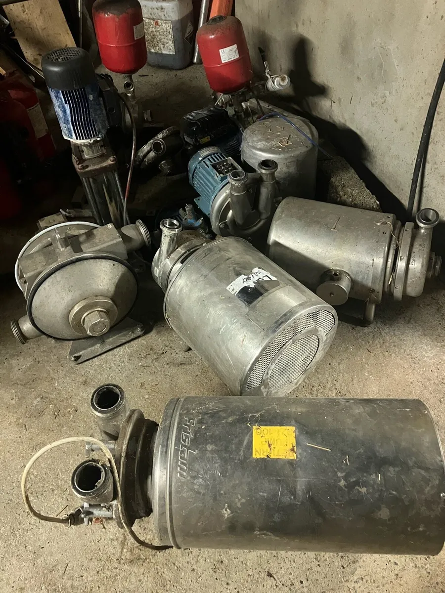 Stainless steel pumps