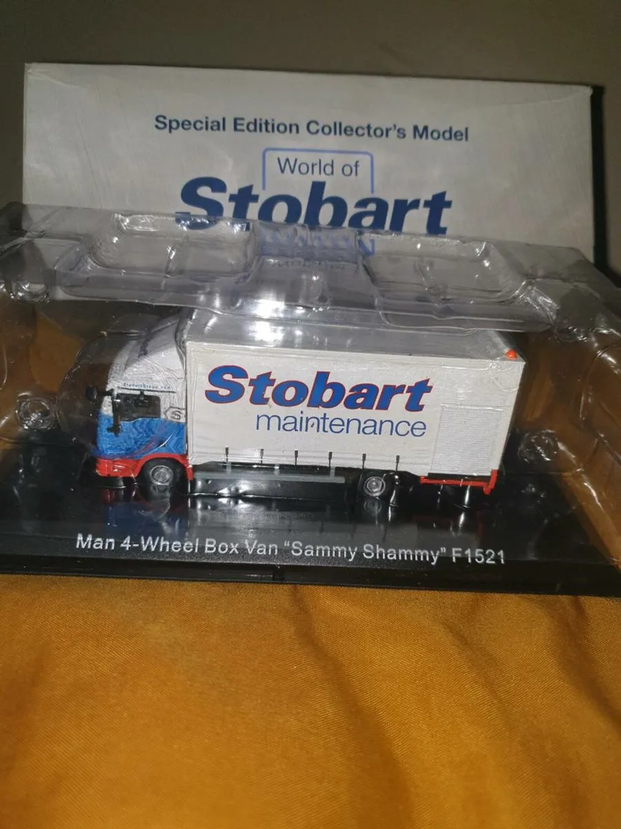 EIDDIE STOBART MAN 4 WHEEL BOX VAN F1521