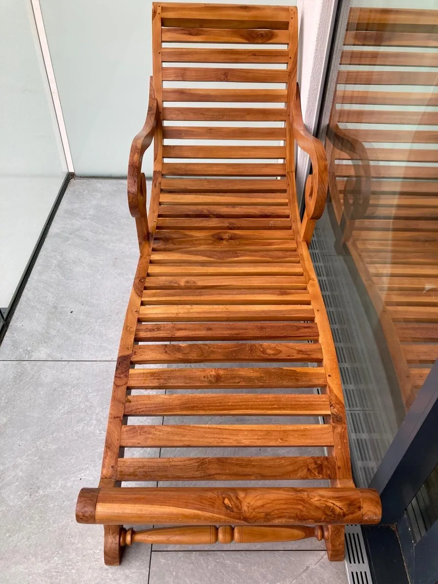 Matching Pair Chaise Long -Imported from Sri Lanka - Image 2