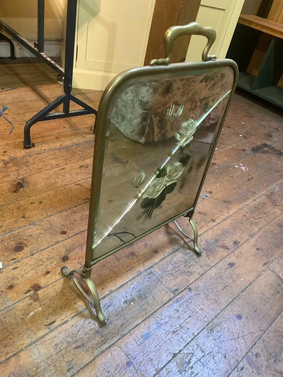 Antique Fire Screen - Image 2