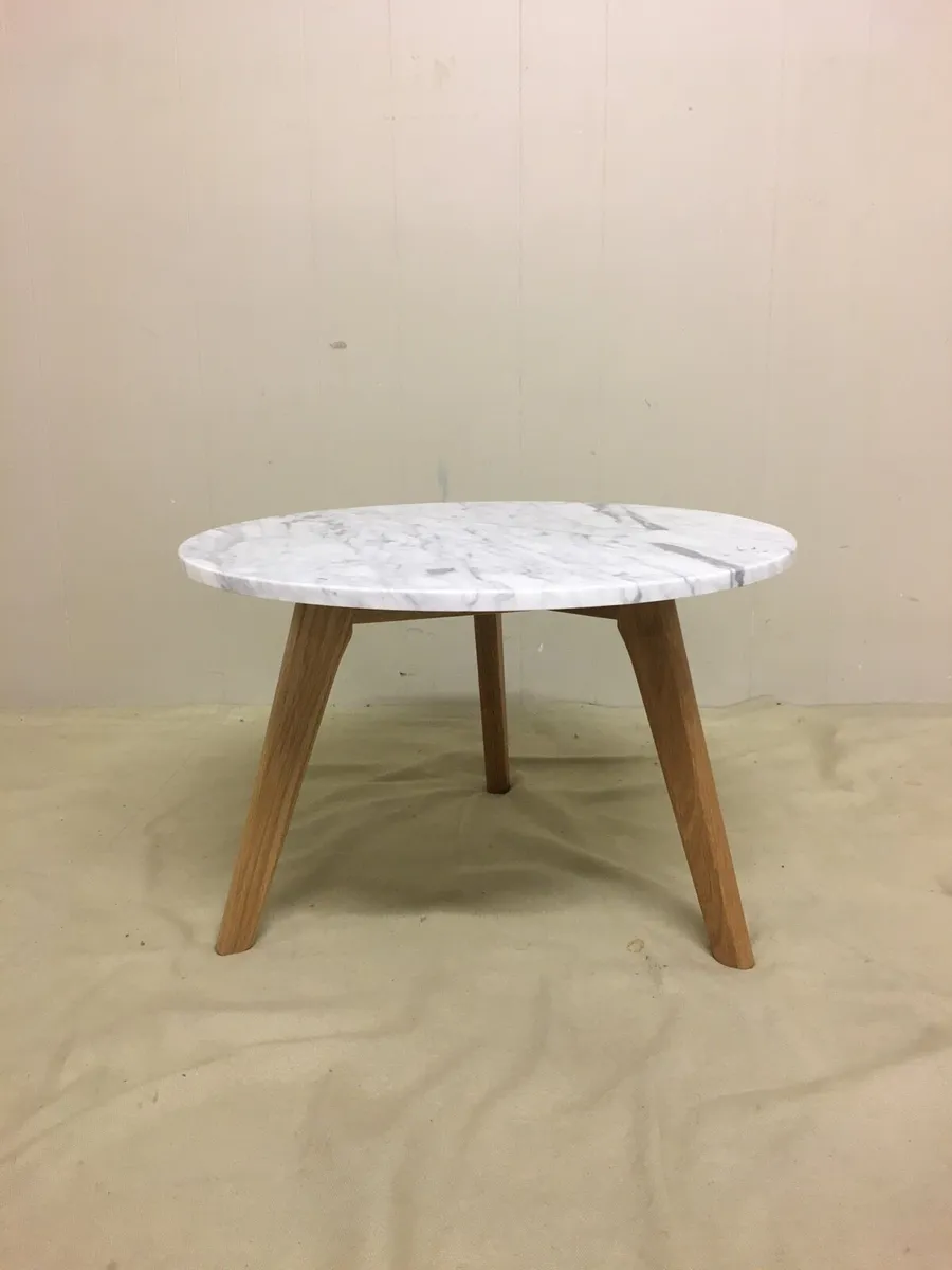 Large Marble Side Table - Image 2