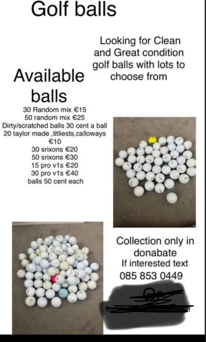 Golf balls