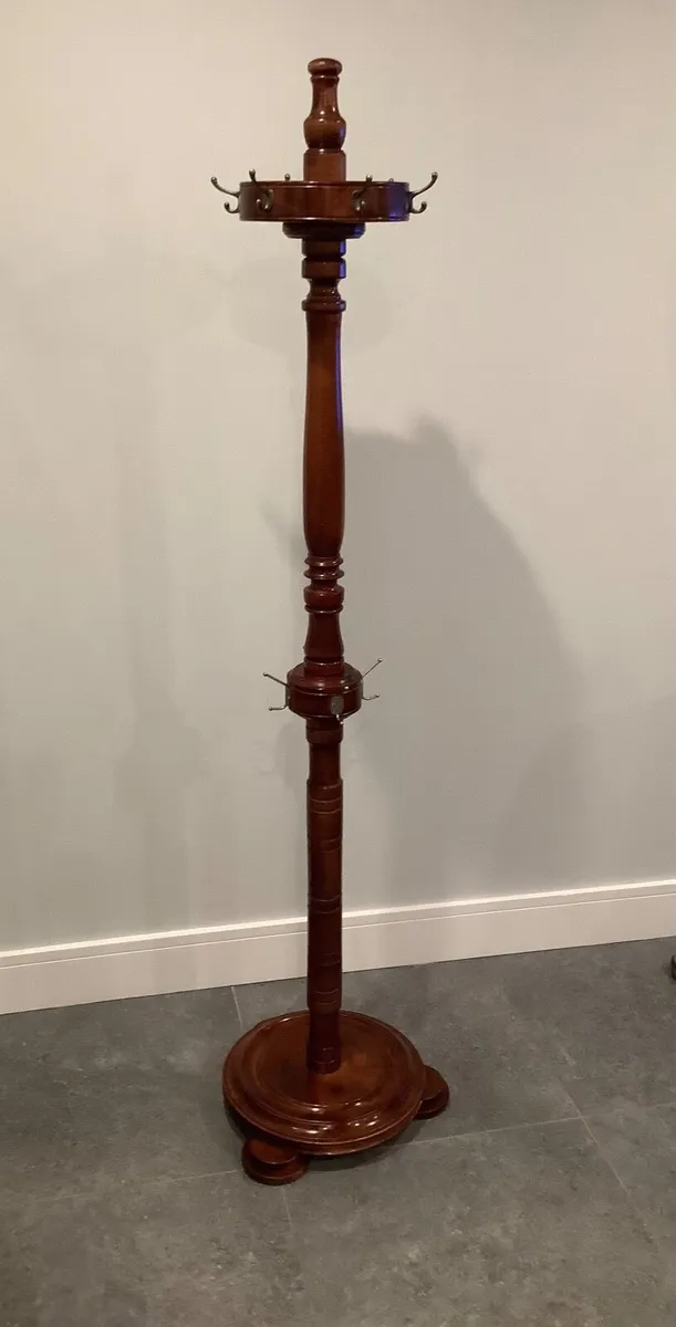 Vintage Hall Coat Stand - Image 3