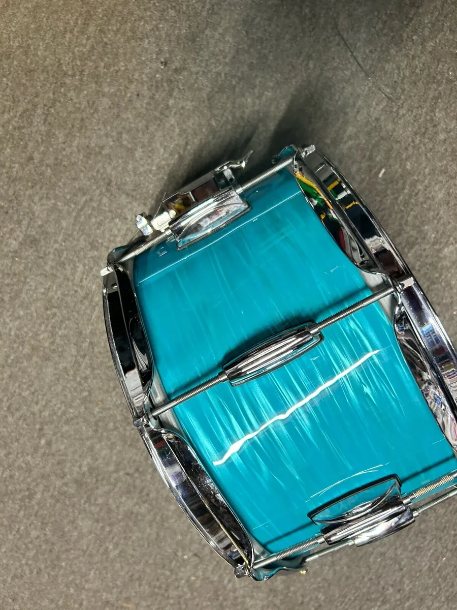 A 12”x 6” BRASS SNARE DRUMM - Image 4