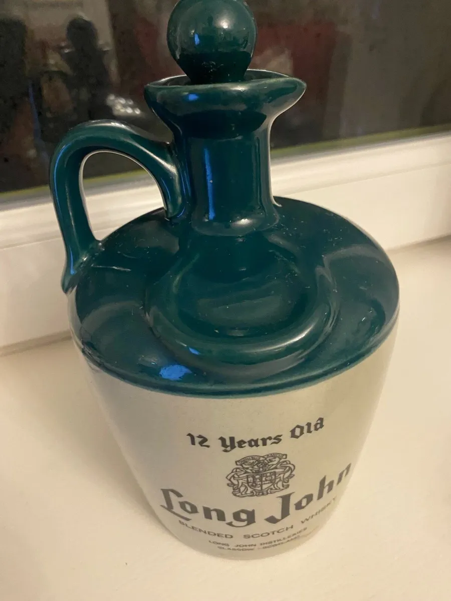 Rare Long John Scotch Whisky Ceramic Crock - Image 1