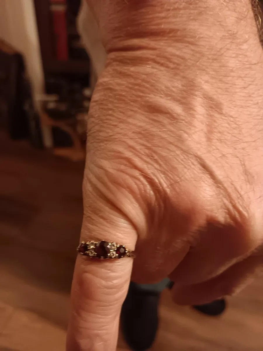 9ct gold ring - Image 4