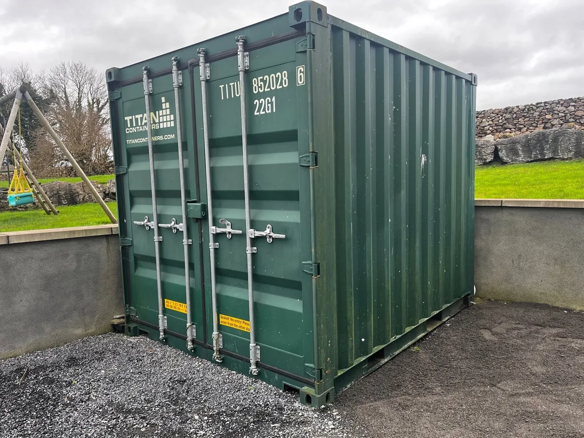 Shipping container as new 10 X 8 - Image 1