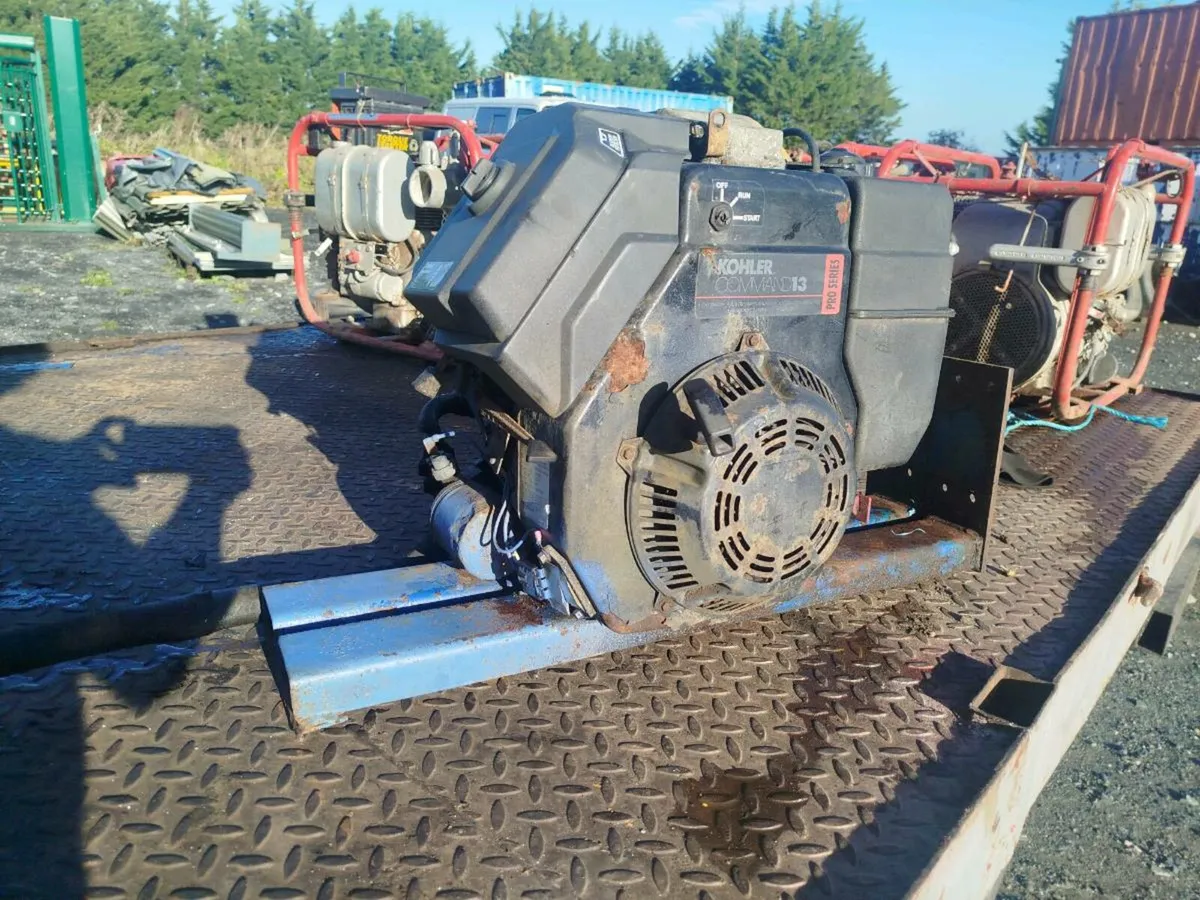 KOHLER COMMAND  c/w hydraulic pump.video available - Image 1