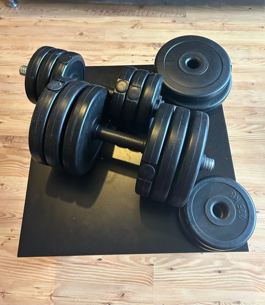 Dumbbells set 40kg HALF PRICE NEW!!! - Image 2