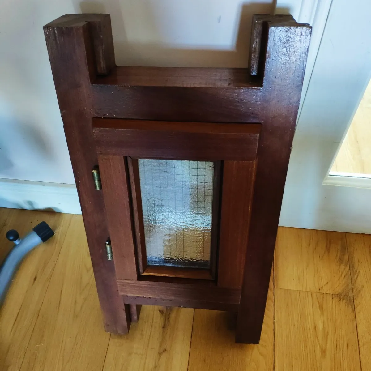 Little Teak Window and frame. - Image 1