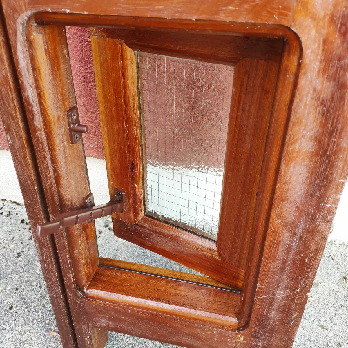 Little Teak Window and frame. - Image 2