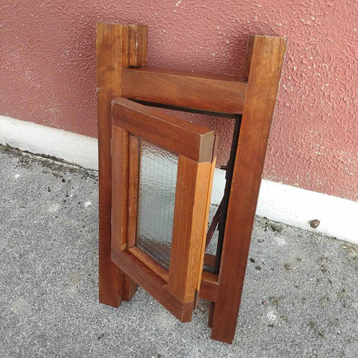 Little Teak Window and frame. - Image 4