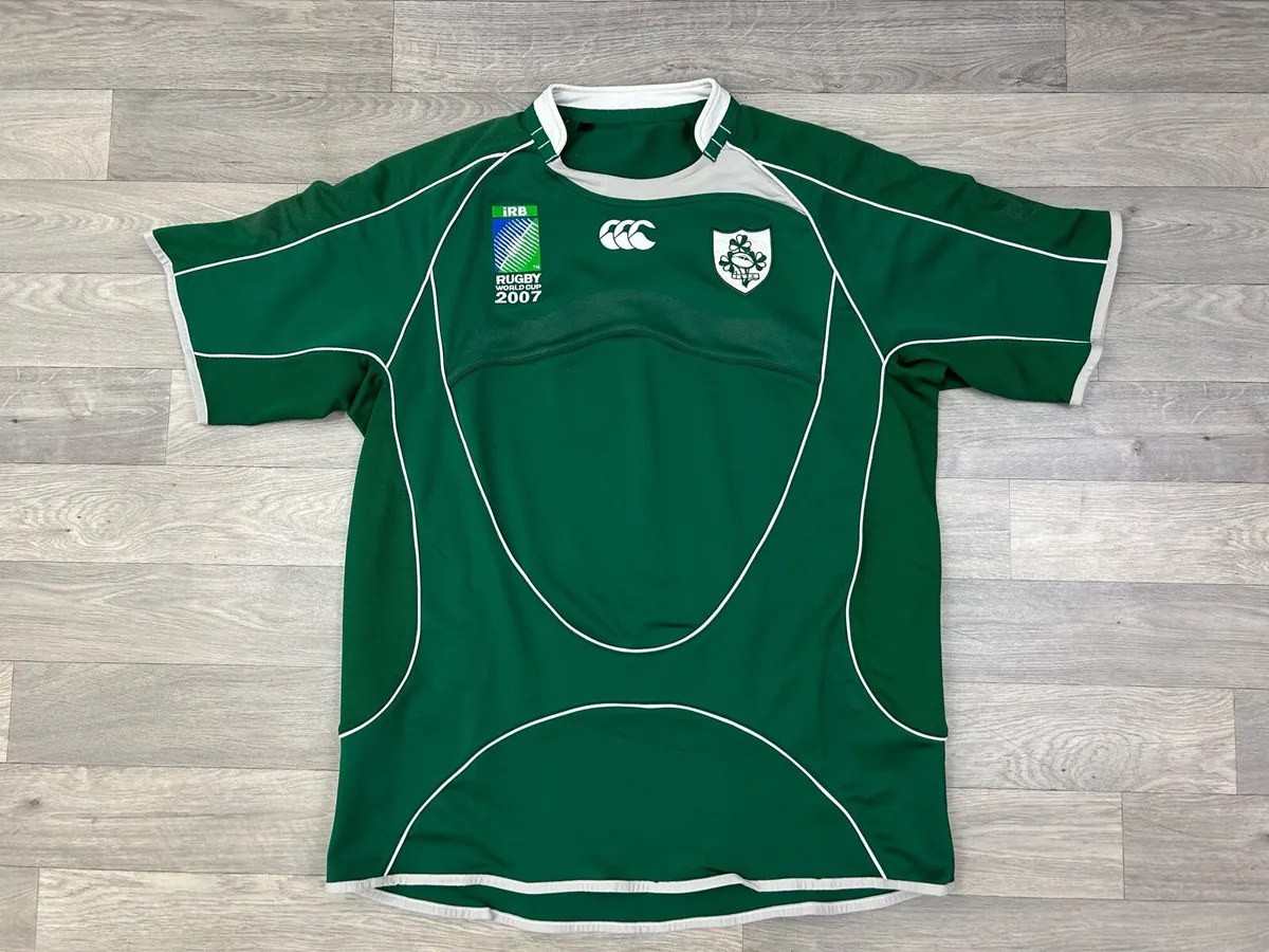 Vintage 2007 Ireland Rugby Jersey Shirt Mens XL - Image 1