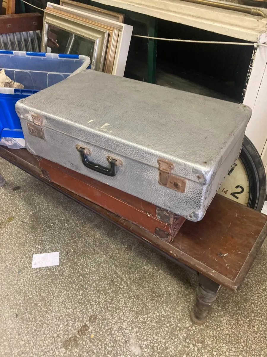 Vintage Suitcase - Post WWII- Aluminium - Image 1